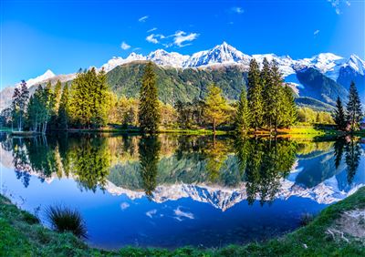 Italien Aosta Tal Mont Blanc